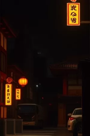 科幻悬疑剧《寂静航线》海报：返航货轮停在浓雾港口