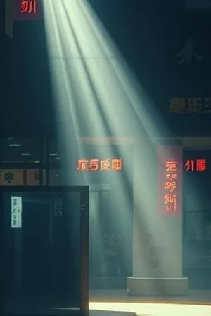 都市情感剧《第二封回信》海报：老邮筒与两封叠放的信