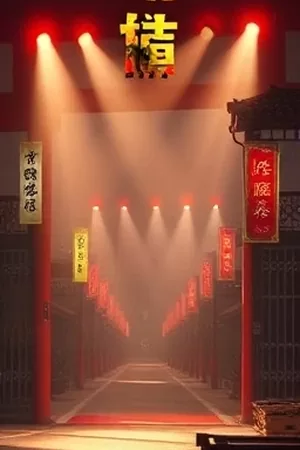 单元悬疑剧《九号放映厅》海报：空荡影厅里的红色座椅